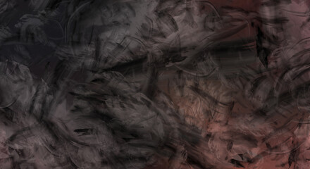 Modern art. Brushed Painted Abstract Background. Brush stroked painting. Strokes of paint. 2D Illustration.´