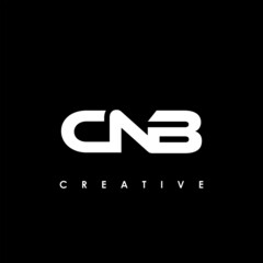 CNB Letter Initial Logo Design Template Vector Illustration