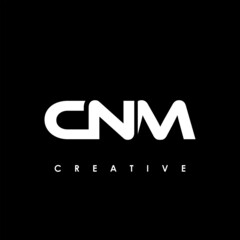 CNM Letter Initial Logo Design Template Vector Illustration