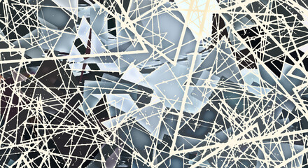 Modern art. Colorful contemporary artwork. Color strokes of paint. Brushstrokes on abstract background. Brush painting.