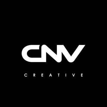 CNV Letter Initial Logo Design Template Vector Illustration