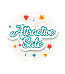 attractive sale vector file for using flyer