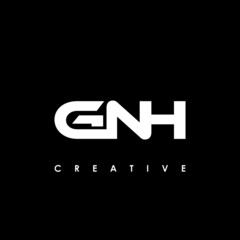 GNH Letter Initial Logo Design Template Vector Illustration