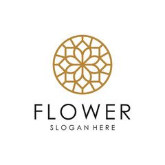 Flower logo design