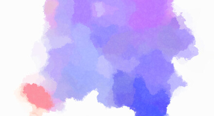 Watercolor painted background. Abstract Illustration wallpaper. Brush stroked painting. 2D Illustration.