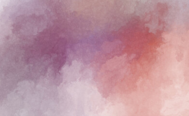 Watercolor painted background. Abstract Illustration wallpaper. Brush stroked painting. 2D Illustration.