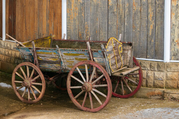Fototapeta na wymiar Photo of a wagon