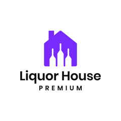 Liquor house logo