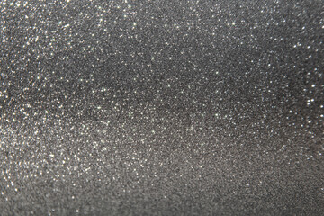 blured silver glitter texture abstract background