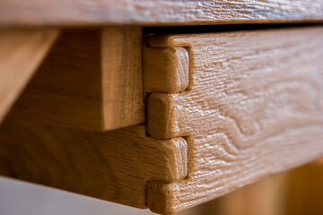 Holz Ecke Detail