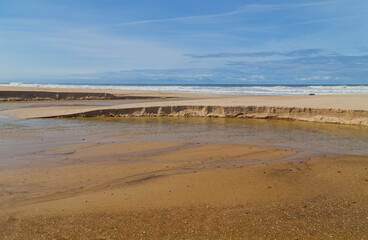 Beautiful beach in Figueira da Foz