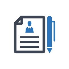 Contract resume icon