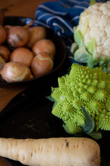 Romanesco with other vegetables 