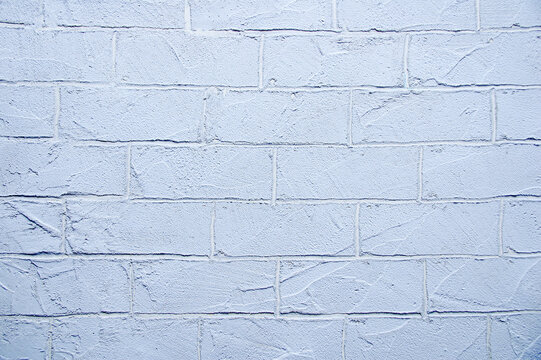 Fototapeta Texture background gray brick wall close-up.