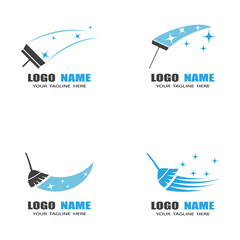 Cleaning Logo Template vector symbol nature