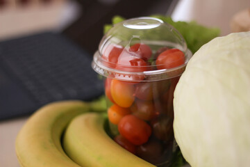 Online Greengrocer Shopping. Online shop. Home. Choice. Green. Gardening