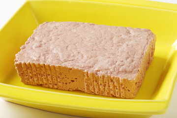 Traditional Turkish halva. Food background.
