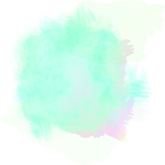 Obraz premium Vector illustration watercolor splash texture background isolated. Watercolor effects. Blue winter seasonal colors abstract background.