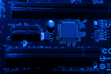 macro motherboard cpu  and chipset parts