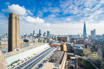 LONDON, UK - 17 FEBRUARY, 2017: Tate is an institution that houses the United Kingdom's national collection of British art, and international modern and contemporary art.