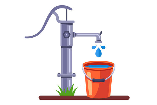 Download Bucket Nature Water Royalty-Free Stock Illustration Image