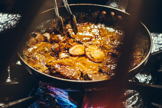 chef preparing food