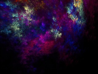 Imaginatory fractal background Image