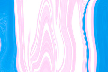 Transgender colors in marble abstract background texture. Graphic pattern with blue, pink, white color to use for backdrop floor ceramic counter tile interior and fabric.