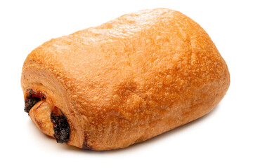 Schoko-Croissant freigestellt