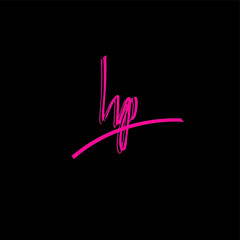 ai vector signature style handwriting logo