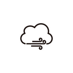 weather cloud icon set vector sign symbol
