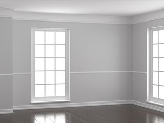 Living room. House interior design