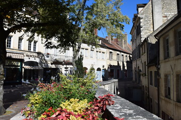 Place aux fleurs; France; Dole