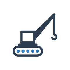 Crane icon sign symbol vector