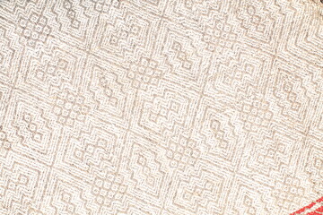 Natural linen material textile canvas texture background