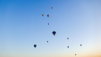 Hot air balloon flight in Cappadocia