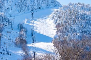 pente ski Orford