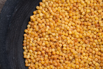 Fregola sarda, a traditional pasta from Sardinia