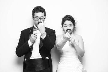 Korean Wedding pic Preparation / Fun 