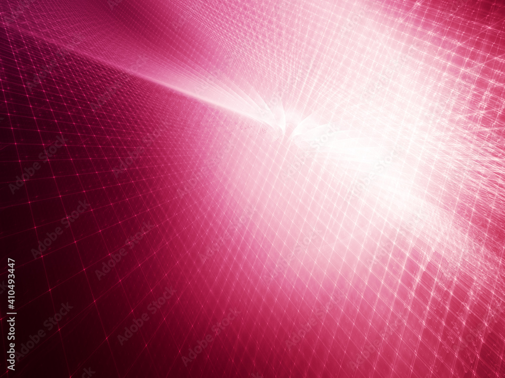 Poster abstract red and black background. fractal graphics 3d illustration. technology and science concept.