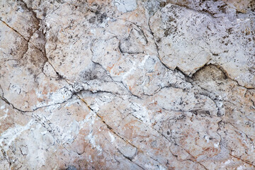 Light rock wall.