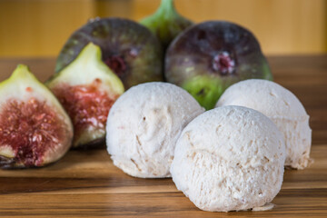 Fig ice Cream Food Styling 