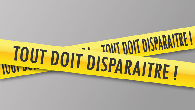 Logo tout doit dispara&icirc;tre.