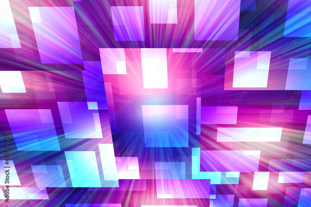 Poster geometric background in blue-violet color. background on an abstract theme. texture with geometric s