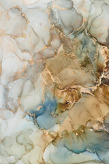 Fluid Art . Abstract colorful background, wallpaper. Mixing acrylic paints. Modern art. Marble texture. Alcohol ink colors translucent