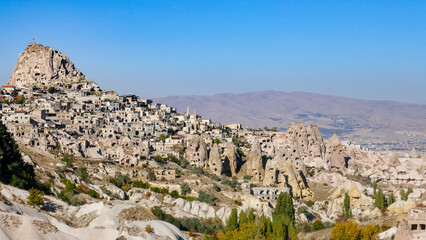Obraz premium Amazing valley in Cappadocia, unusual relief