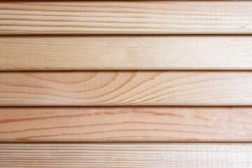 wooden louver shutters close up