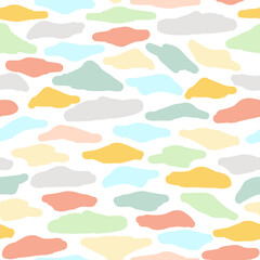 Simple and cute abstract repeat pattern design