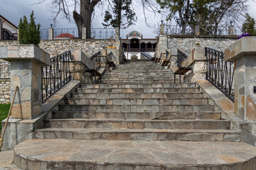Fototapeta na wymiar Medieval Kuklen Monastery, Plovdiv Region, Bulgaria
