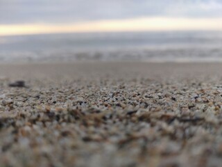 sand on the beach